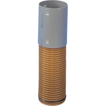 [192926496] Wavin 200 x 500 mm PVC-forlænger med muffe til tagnedløbsbrønd