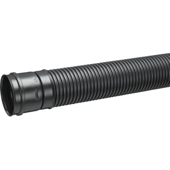 [193007160] Uponor DN150 160/138 x 6000 mm PE SN8 topslidset rør med muffe