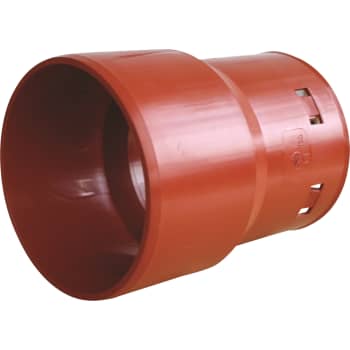 [193957106] Wavin 110 mm PVC-dræntilslutning til 75/65 mm drænrør, spids