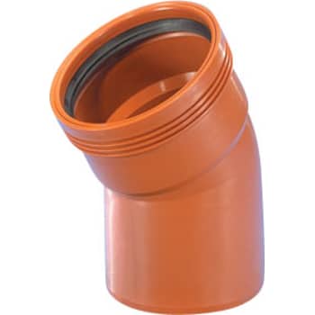 [195055161] Wavin 160 mm 30 gr. PP-kloakbøjning