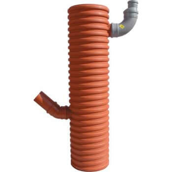 [195502306] Uponor 315 x 110 mm PP-tagnedløbsbrønd med vandlås, fast top