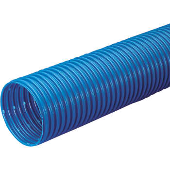 [197031105] Wavin 126/113 mm PVC-drænrør med 2,5 x 5 mm slids, 50 m, blå