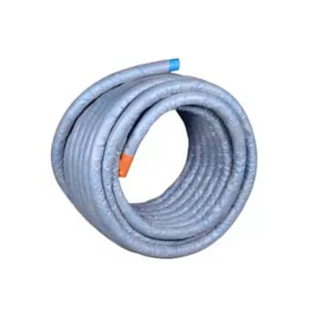 [197074005] Wavin 75/65 mm PVC-drænrør med 2,5 x 5 mm slids og filt, 50 m