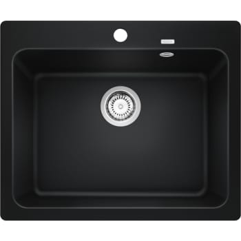 [930215618] BLANCO NAYA 6 UX køkkenvask 61,5x51 cm SILGRANIT® sort