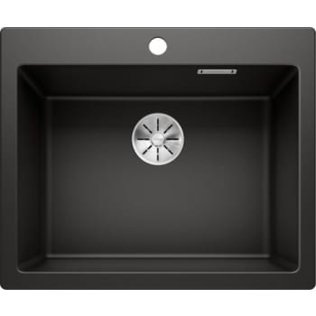 [930215633] BLANCO PLEON 6 UXI køkkenvask 61,5x51 cm SILGRANIT® sort