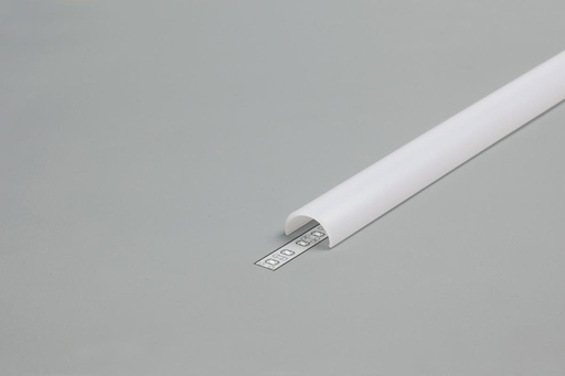 [510819] DIOFLEX Afdækning D opal f/alu profil 1m