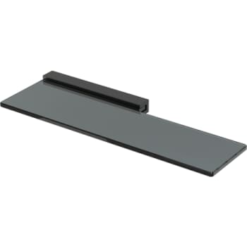 [930229369] Dansani Reach glashylde 400x137 mm, sort/tonet glas
