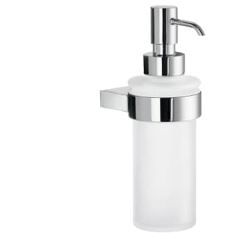 [930229707] Smedbo air sæbedispenser i materet glas
