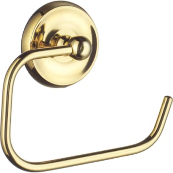 [930230116] Smedbo villa toiletpapirholder i poleret messing