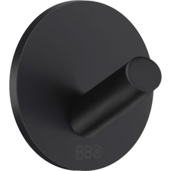 [930230197] Smedbo beslagsboden design krog, mat sort, selvklæbende