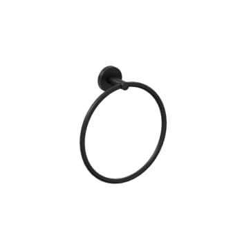 [930230288] Cosmic håndklædeholder Ø20 cm mat sort