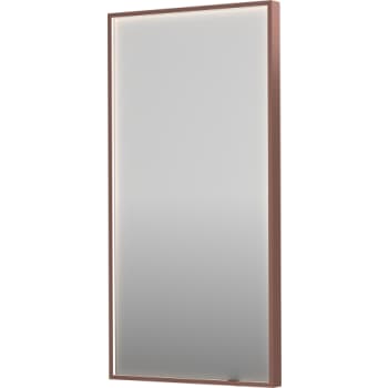 [930230482] Sanibell INK SP19 LED spejl 50x100cm på børstet kobber aluramme
