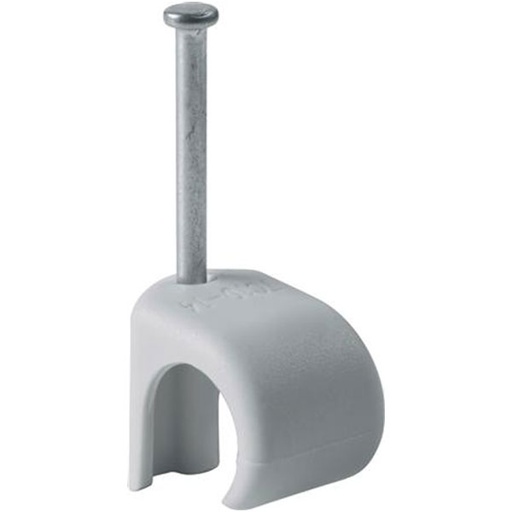 [0839106450] Kabelclips til 14-19mm kabel 35mm søm grå - 100 stk.