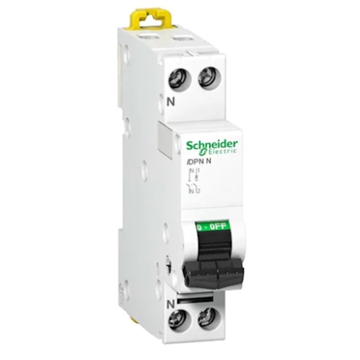 [3322069030] Schneider automatsikring 13A 1P+N C 1M 6/10kA