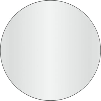 [930231058] Loevschall Refine spejl med ramme, sort, Ø80 cm