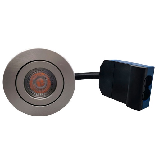 [44957857] LED spot til udendørs m. 5W pære - alu