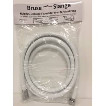 [738087120] Hvid bruseslange 1/2" x 3000mm