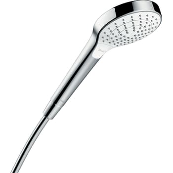 [738523840] Hansgrohe Croma Select S Vario håndbruser 3jet, krom/hvid