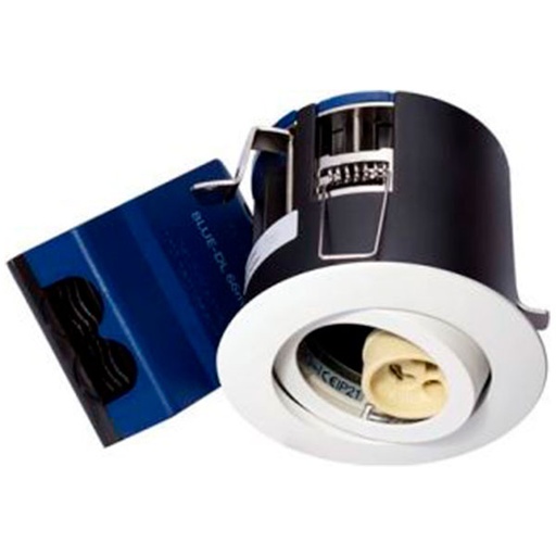 [5442523137] Blue-DL udendørsspot version 2 m. GU10 fatning - Mat hvid