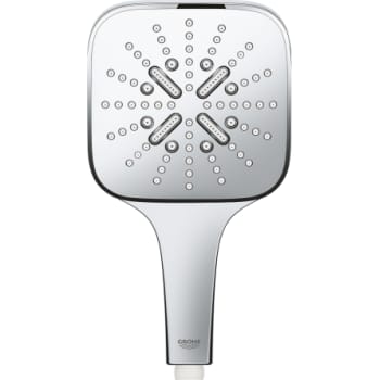 [738701764] Grohe Rainshower Smartactive 130 Cube håndbruser, 3 sprays, Chrome, 5,5L/min