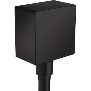 [738865801] hansgrohe FixFit Square slangeudtag, mat sort
