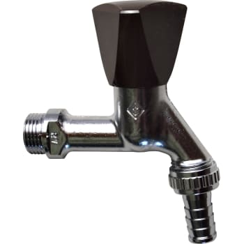 [741415024] 1/2" Aftapventil med krone-greb mocca