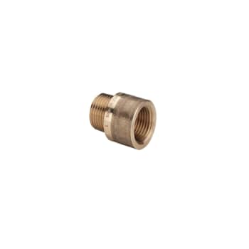 [743171315] 1/2" x 15 mm Rødgods Silicium Bronze gevindfittings forlænger