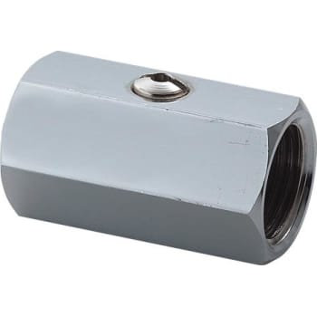 [743620206] Securex 16-2240 DN20 3/4" muffe/muffe forkromet