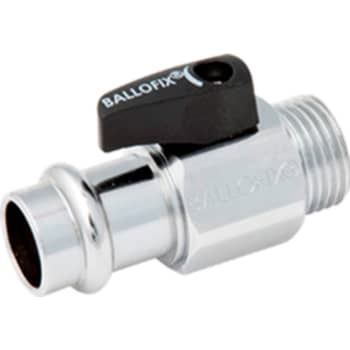 [743811345] Ballofix pres 15 mm x 1/2" nippel