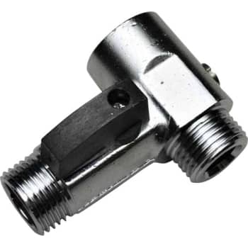 [743840204] 1/2" Mellemstykke med afspærring og kontra muffe