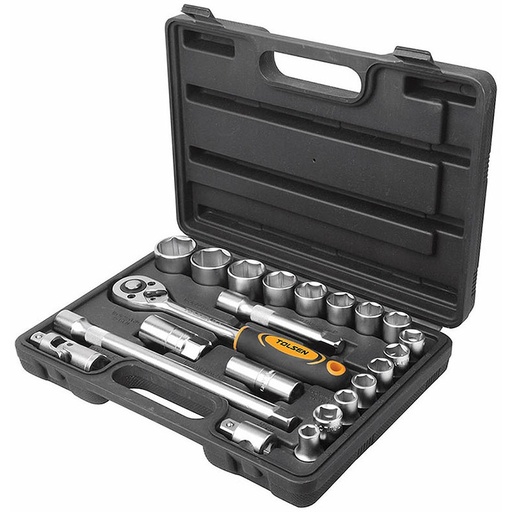 [9816562] Topnøglesæt ½”, 22 dele