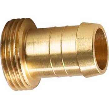 [744718033] 1/2" Slangestuds med 3/4" gevind