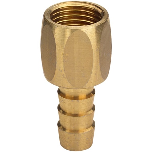[744734108] 1 x 1" Rødgods slangestuds