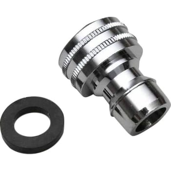 [744816004] 15 mm x 1/2" Koblingsnippel m/muffe