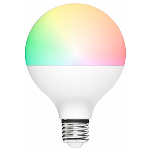 [9983273] WI-FI LED-PÆRE RGBW, GLOBE, MAT, 8,5W, E27, 230V, DIM, MB