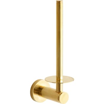 [776652105] Lavabo Luna reservetoiletpapirholder messing