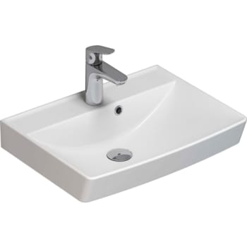 [780927110] Dansani Cappella vask 52 cm porcelæn hvid