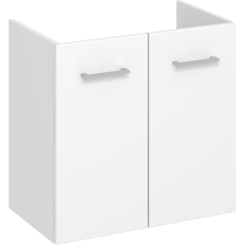[780931260] Dansani Mido Vaskeskab med låge 58 x 60 x 35 cm hvid mat