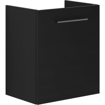 [781382011] Dansani møbel 50x57,6x35 cm m/låge i sort struktur - uden vask
