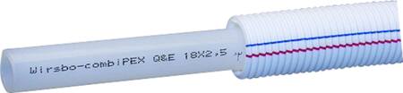 [087326118] Uponor Combi Pipe RIR i rulle hvid 18x2,5 28/23 50m
