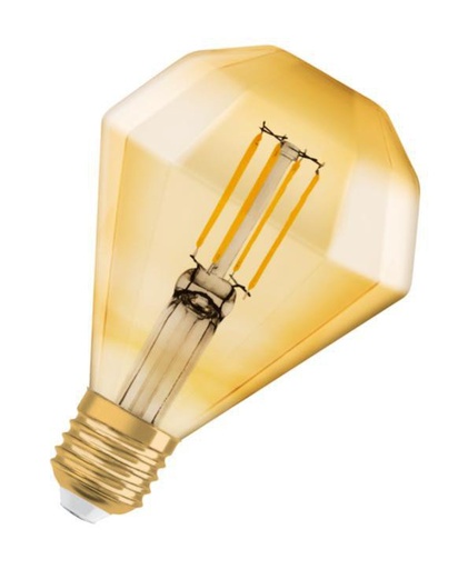 [5657028427] OSRAM Vintage 1906 LED diamond 4,5W/825 (40W) E27 guld