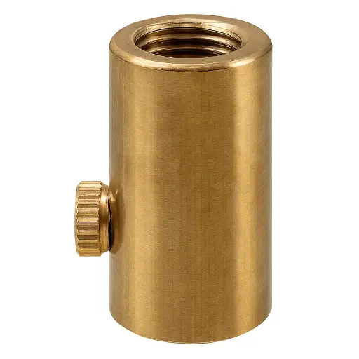 [99009788] Trækkaflastning i messing, m. indvendig gevind, Ø10 mm. - 4 stk.