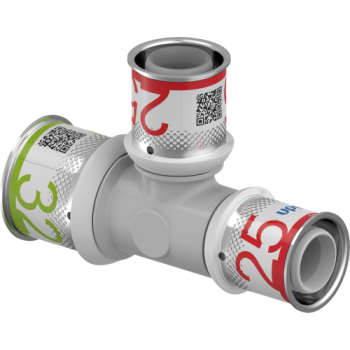 [087442131] Uponor S-Press tee reduktion PPSU 32-25-25