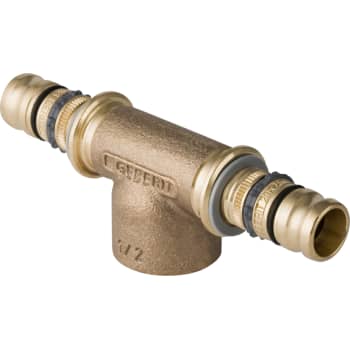 [087512631] 32 mm x 3/4" Pres T-stykke muffe Mepla