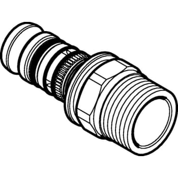 [087517651] 50 mm x 2" Overgang med nippel Mepla