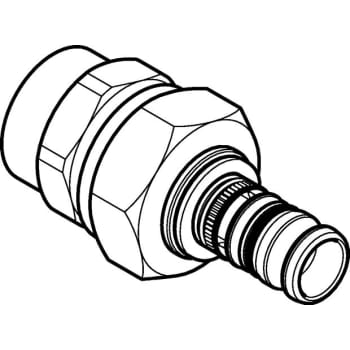 [087522626] 26 mm x 3/4" Union med muffe RG Mepla