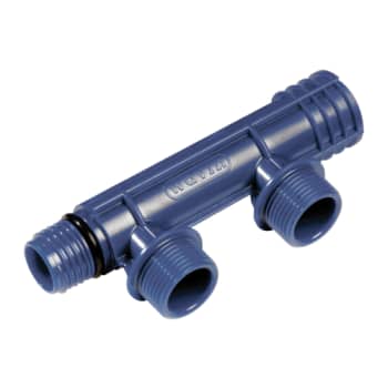 [087585722] 2 afg. Pres fordelerrør plast Alupex Tigris K1 Wavin