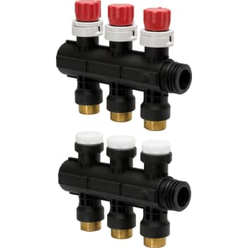 [087605133] Uponor Vario PLUS GV-fordelerrørssæt LS 3X 3/4 Euro