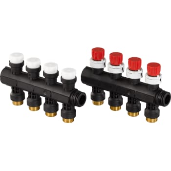 [087605136] Uponor Vario PLUS GV-fordelerrørssæt LS 6X 3/4 Euro