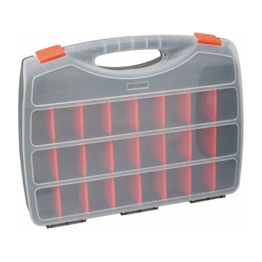 [9916020] Opbevaringskasse, Antal fag 26, mål 480X380X50MM